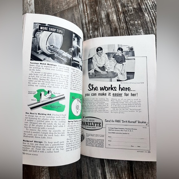 Vintage 1955 popular science magazine - Picture 4 of 12